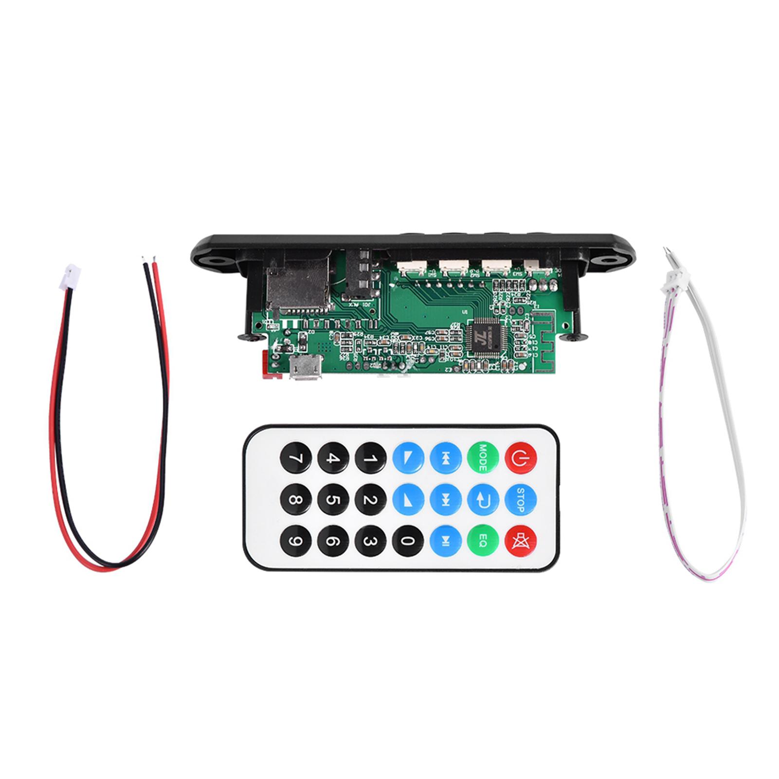 

MP3 WMA Decoder Board o Wireless Bluetooth Module USB TF FM Hands Free Call