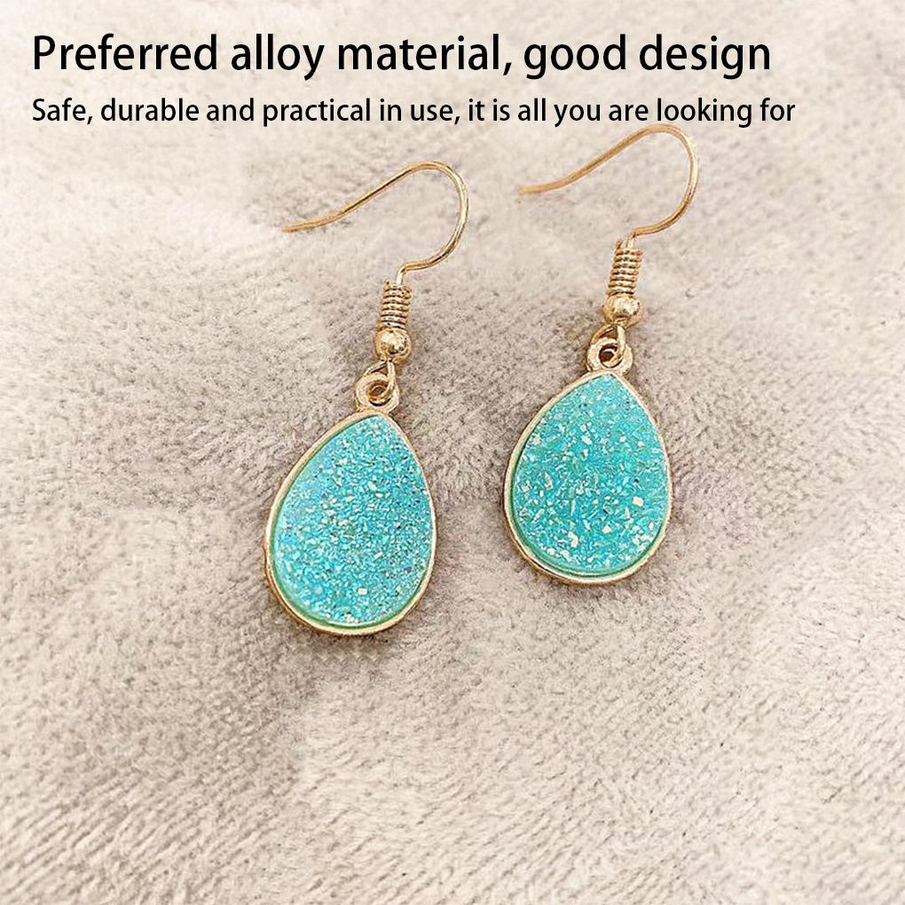 1 Pair Dangle Earrings Simple Women Portable Gift Party Lady Best Accessories Alloy Decorations Exquisite Jewelry Ear-drop