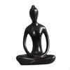 Figure Abstract Art Sculpture Ceramic Figurine Pose Statue Decoration Collectible Ornament Suitable