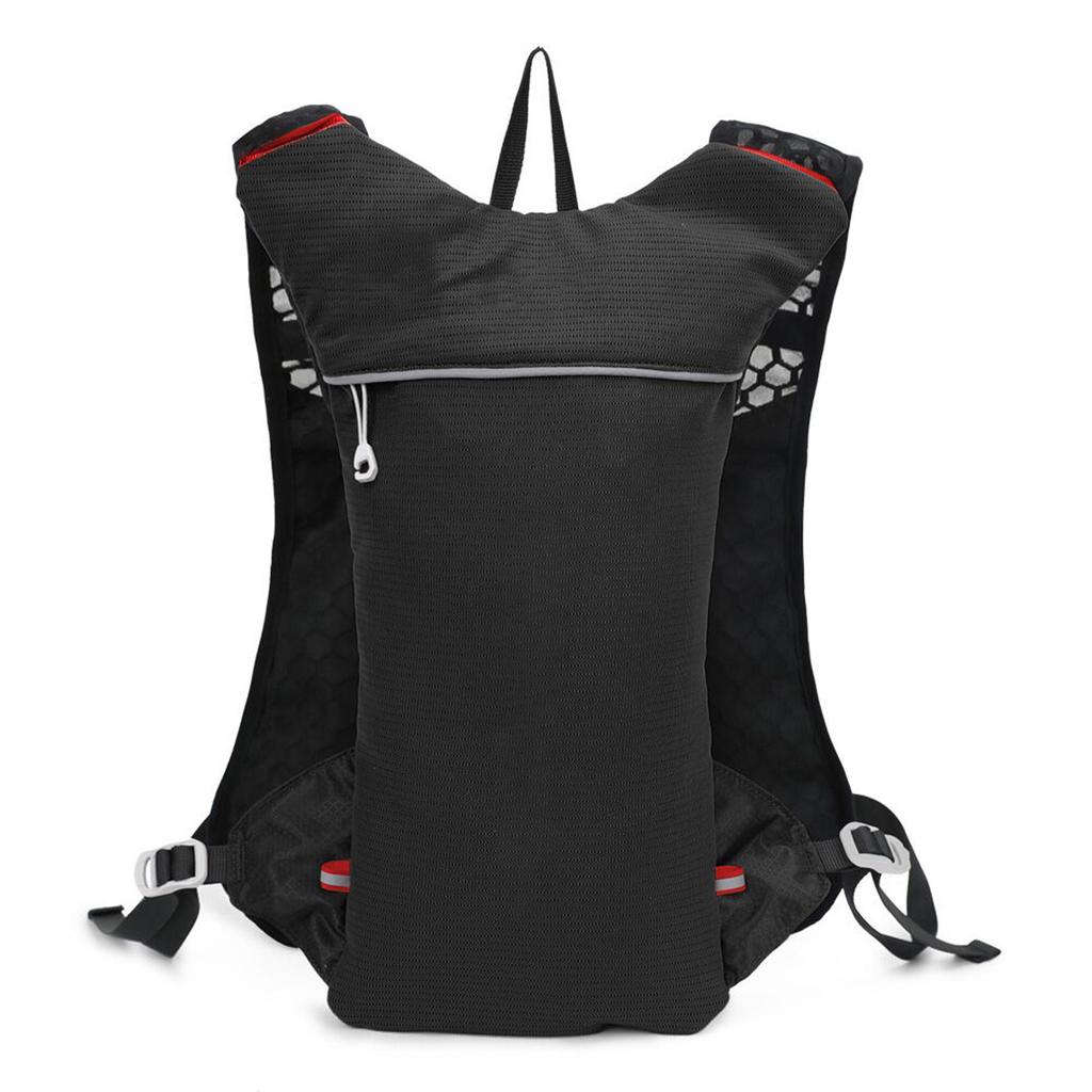 Trinkrucksack mit 2L Wasserblase Superleicht Atmungsaktiv Trinkweste Für Draußen Laufen Radfahren