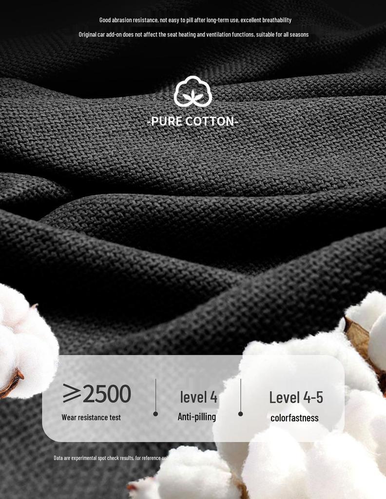 BYD Qin Plus All-Season Linen Cartoon Car Seat Cover