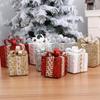 Dekorative Schachtelanhänger Weihnachtsbaumschmuck Schachteln Neujahrsfeiertagsdeko Verschiedene Farben