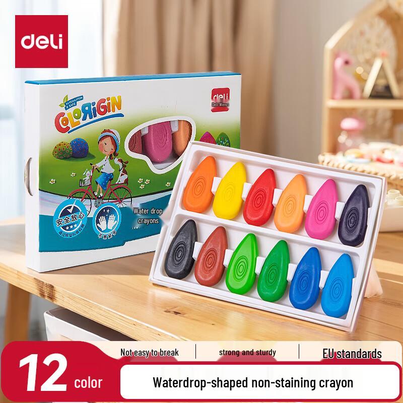 Deli Mess-Free Water Drop Crayons