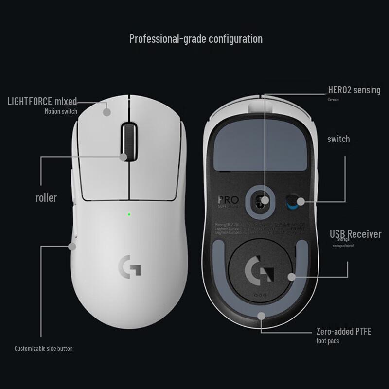 Logitech PRO X Third Gen Lightweight Wireless Gaming Mouse