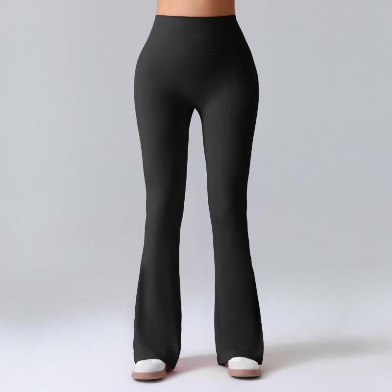 Yoga Pants Summer Thin Women's Beautiful Buttocks Slightly Pulled Fitness Pants Quick-drying Sweatpants Elastic and Thin Slim Flared Pants