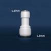 3/8" 1/4" Tube Reducing Tee 3 Ways Food Grade POM Quick Fitting Connector For Aquarium RO Water Filter Reverse Osmosis System