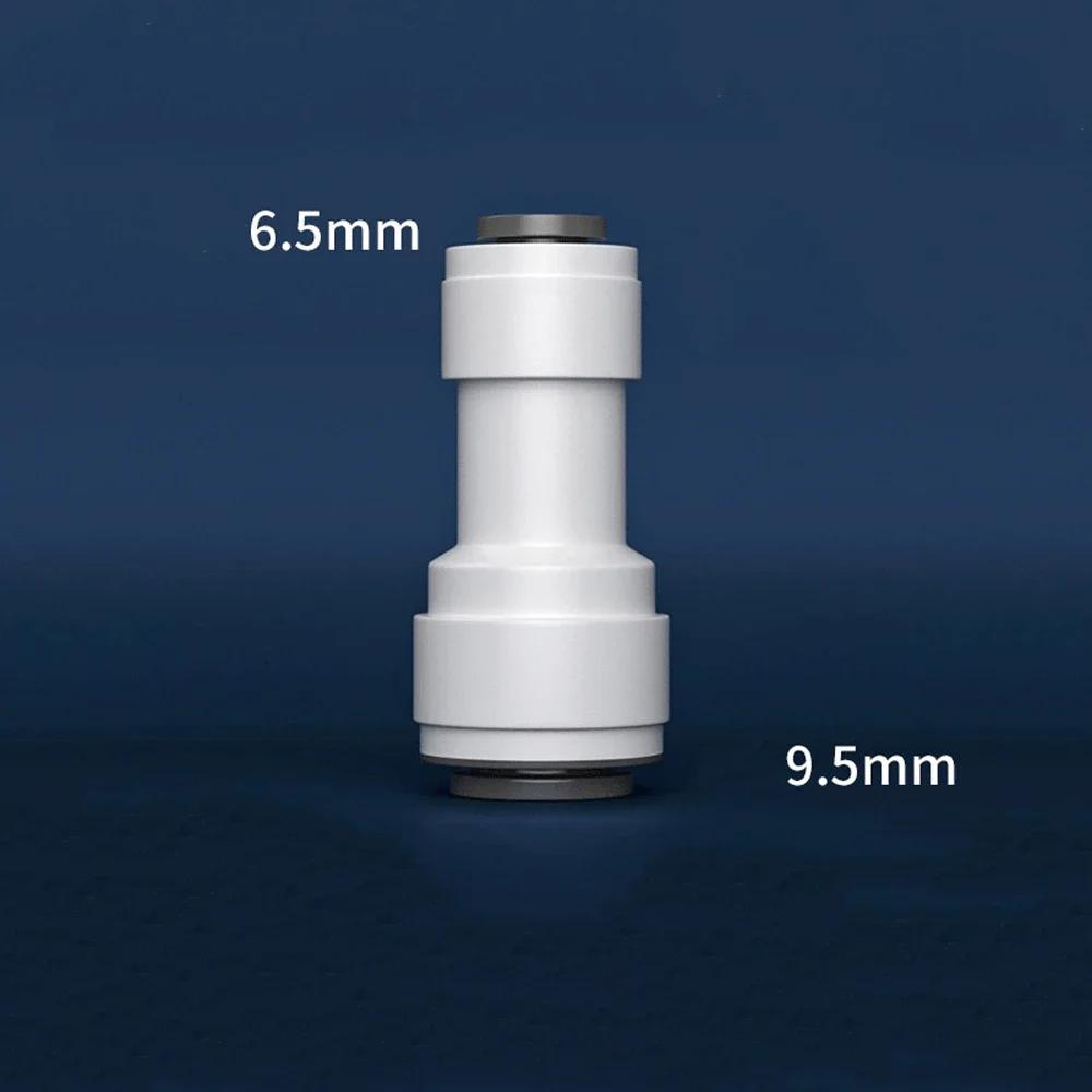 3/8" 1/4" Tube Reducing Tee 3 Ways Food Grade POM Quick Fitting Connector For Aquarium RO Water Filter Reverse Osmosis System