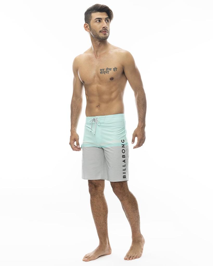 20-inch length logo border board shorts