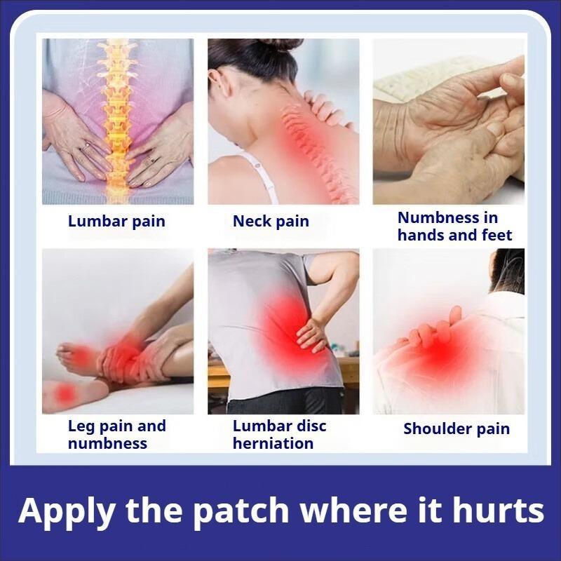 Centipede Sticker Patch - Fast Relief for Cervical Spondylosis, Neck Stiffness & Shoulder Pain (12 Pcs)