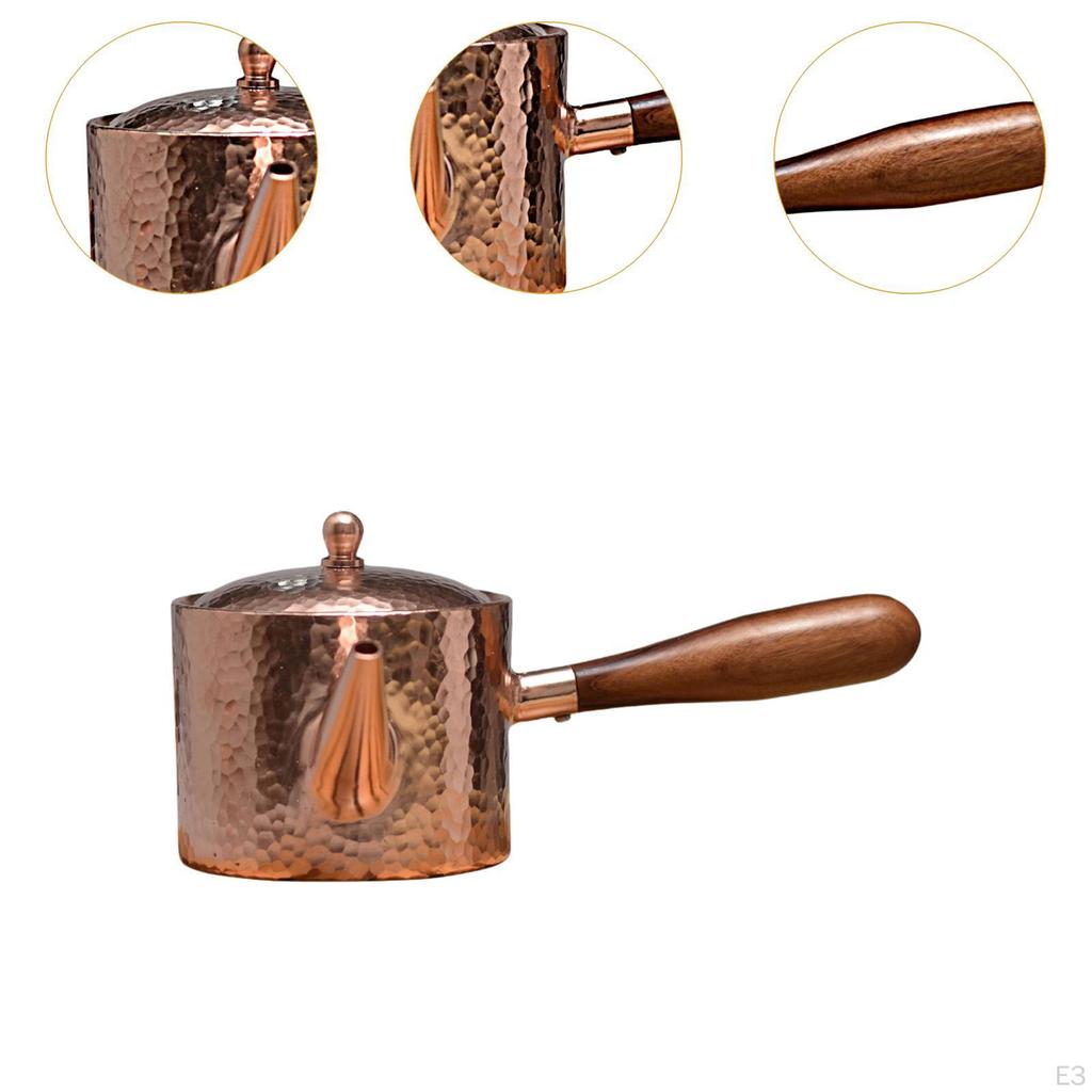 Kupferkessel Trinkgeschirr 400ml Teezeremonie-Zubehör für Heißwasserspender