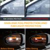 4Pcs Car Side Rearview Mirror Waterproof Anti-Fog Film Side Window Glass Film Rainproof Anti-Glare Protective Films Car Sticker Protective Accessories