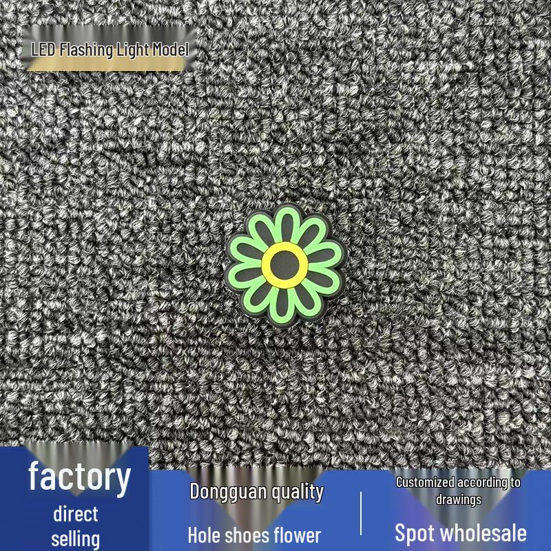 LED Blinkende Blumen Schuhanhänger - Leuchtende Schuhdekorationen