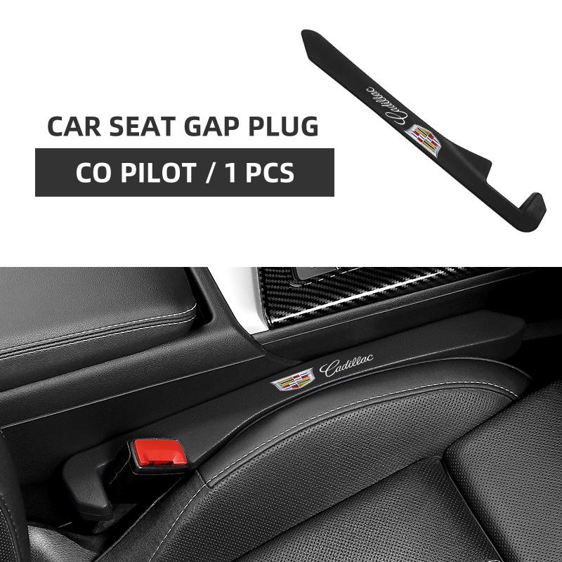 Leak-proof Car Seat Gap Filler Side Seam Plug Strip For Cadillac Emblem ESCALADE ATS BLS CT4 CT6 SRX STS XT4 XT5 SLR XT6 XTS