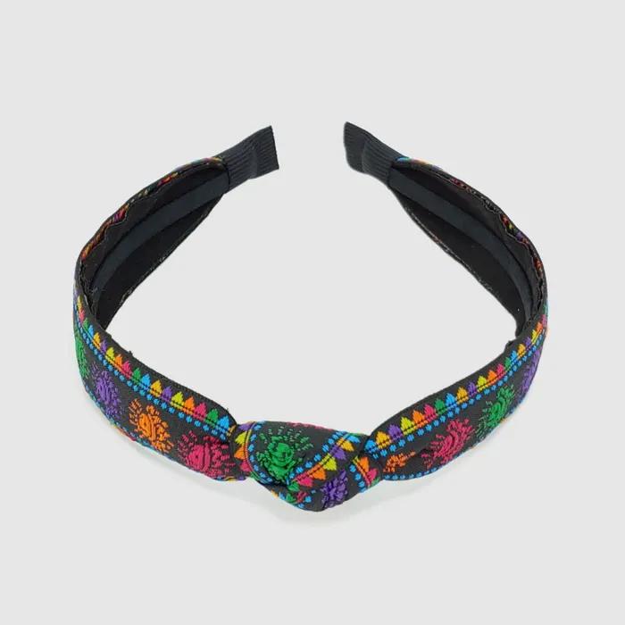LALA Ethnic Hairband-OLIVE