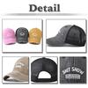Baseball English CZA421 [White Fang] Hat, Cap, Cap, Letters, Embroidered, Mesh, Stylish, Cool, Men's, Women's, (Gray)