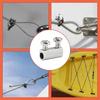 Copper Steel Wire Rope Clip Metal Hanging Clip New Stainless Steel Cable Clamp