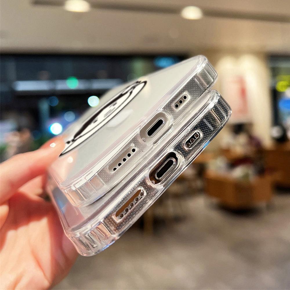 Magnetic Phone Case for iPhone 12 14 16 17 Pro 17 16 15 14 13 12 Pro Max  12 13 14 15  16 High Quality Shockproof Shell Full Protection Cute Style