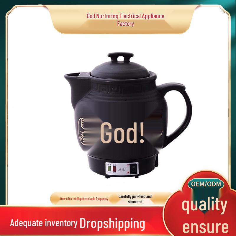 Automatic Ceramic Health Pot for Cooking Chinese Medicine