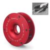 Upgrade High Load Capacity Recovery Ring Set Rope Retention Pulley (RRP) for Use with Synthetic Rope and Soft Shackle