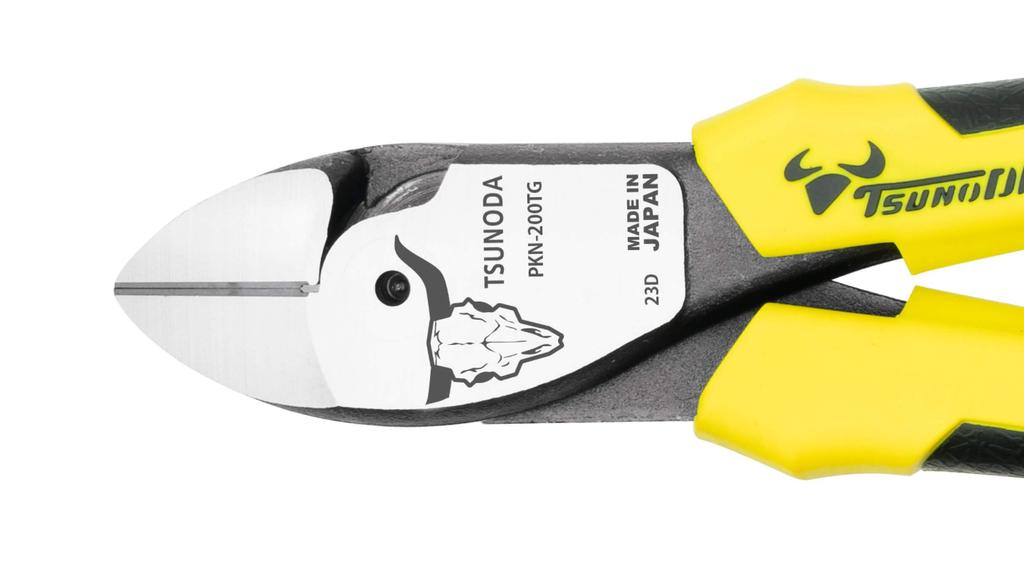 TSUNODA Power Hard Wire for Electrical Nippers, Eccentric, Work, 200mm, PKN-200TG