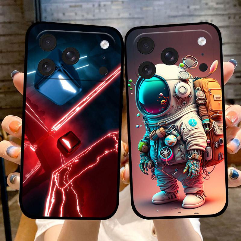 For iPhone 17 Pro Max 17 Pro 17 Air 17 Case Shockproof Protection Silicone Soft TPU Phone Case 17Pro Anti Fall Shell Funda Coque