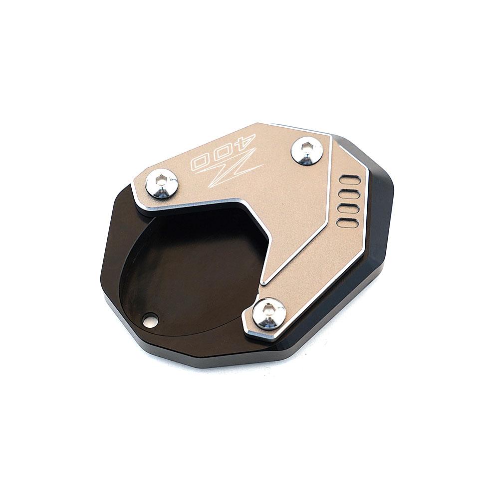 New For KAWASAKI NINJA 400 Ninja400 Z400 2018-  2022 Motorcycle CNC Foot Side Stand Extension Kickstand Enlarge