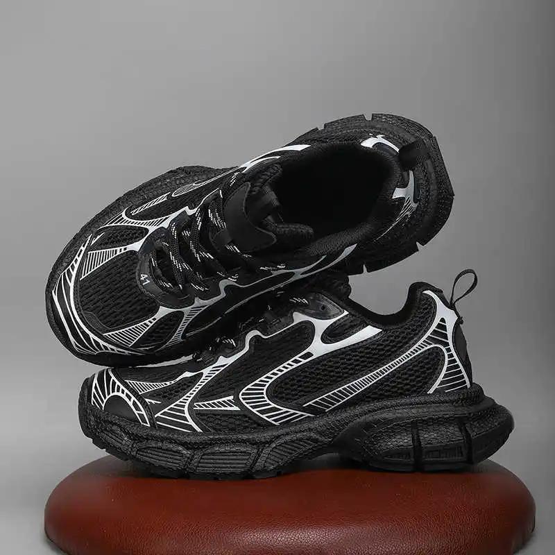 Fashion With Holes High Sole Loufers Woman Woven Skates For Sneakers Original Basketball Shoes Sport Shouse Sho Idea Jogging