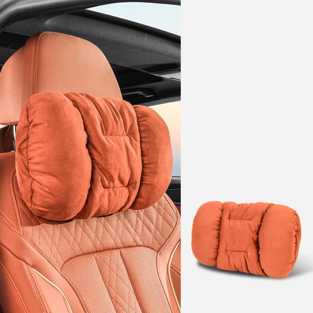 Universal Winter Plush Car Headrest Comfort Lumbar Pillow Support Car Seat Neck Rest Pillow  Rest