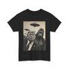 Funny Trump Bigfoot Selfie with UFOs Weird Alien T-Shirt