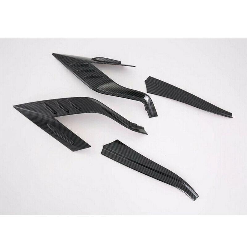 4pcs For Toyota RAV4     Chrome Rear Tail Light Lamp Frame Cover Accessories