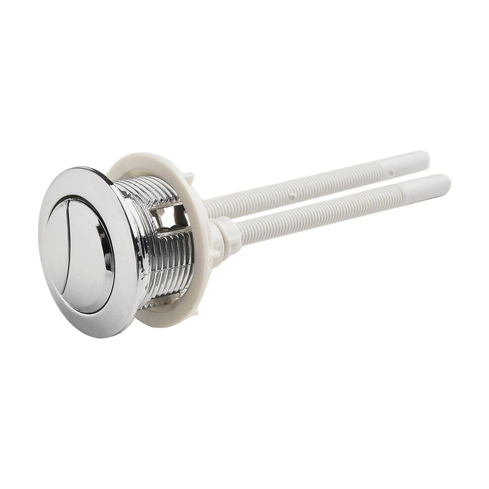 

38mm Dual Flush Toilet Water Tank Button Round Valve Replacement Push Button Flush Toilet Seat Water Tank Valve Bathroom Parts China Mainland