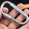 Carabiner Wear-resistant Aluminum Climbing Buckle Alloy Multifunctional High Quality for Outdoor HD