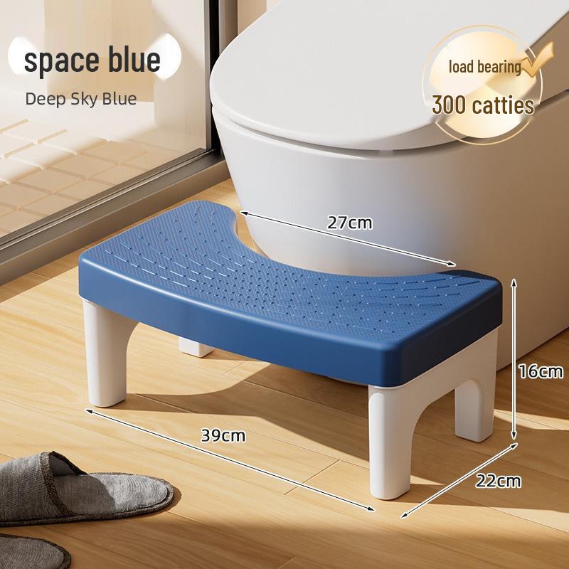 Non-Slip Bathroom Step Stool - Squatting, Heightening, and Hand Washing Aid for Children