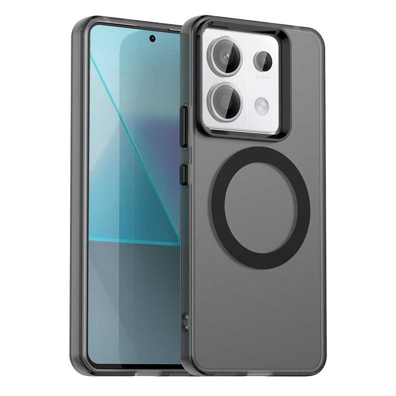 For Xiaomi Redmi Note 13 Pro 5G Case Magsafe Wireless Charging Cover Xiaomi Redmi Note 13 Pro Plus Matte TPU Phone Back Bumper