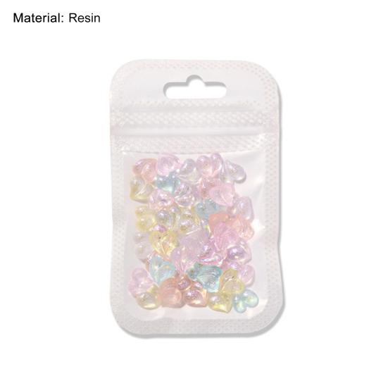 50Pcs/Pack Decoration Nail Art Decorations Various Styles Delicate 3D Manicure Craft Ornaments