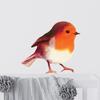 Realistic Small Robin Wall Sticker Window Sill Window Decal for Bedroom Living Room Door Kindergarten Decor