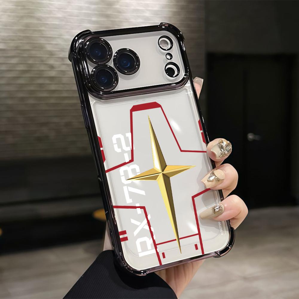 

Fashion Machine G-Gundams Phone Case for Samsung Galaxy S26 S25 S24 S23 S22 S21 S20 FE Ultra Plus 5G Anti-drop Transparent Cover Galaxy S25 Edge