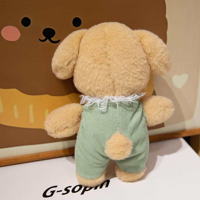 Little Red Book Cute Poodle Doll Plush Comfort Toy for Children