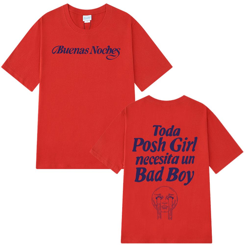 QUEVEDO Доброй ночи Принт Харадзюку Футболка Мужская Женская Повседневные Футболки Оверсайз С Коротким Рукавом Мода Хип-Хоп Винтажные Футболки S