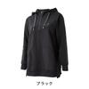 phiten Recovery Wear Tunic Hoodie, Women's, Black, Size M