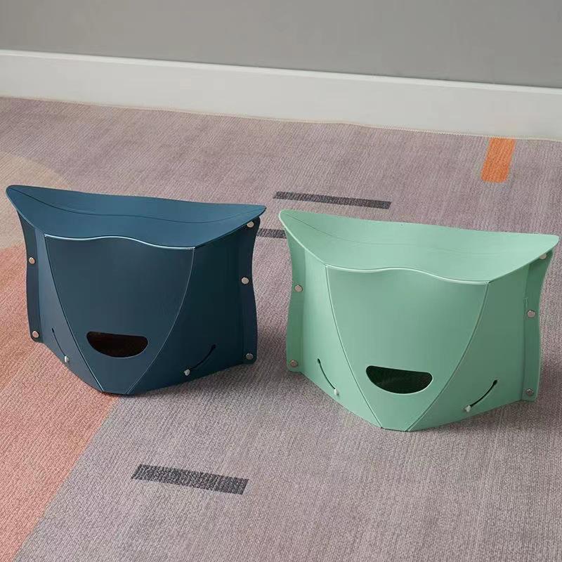 Compact Folding Plastic Stool for BBQ, Picnic, Camping, and Painting