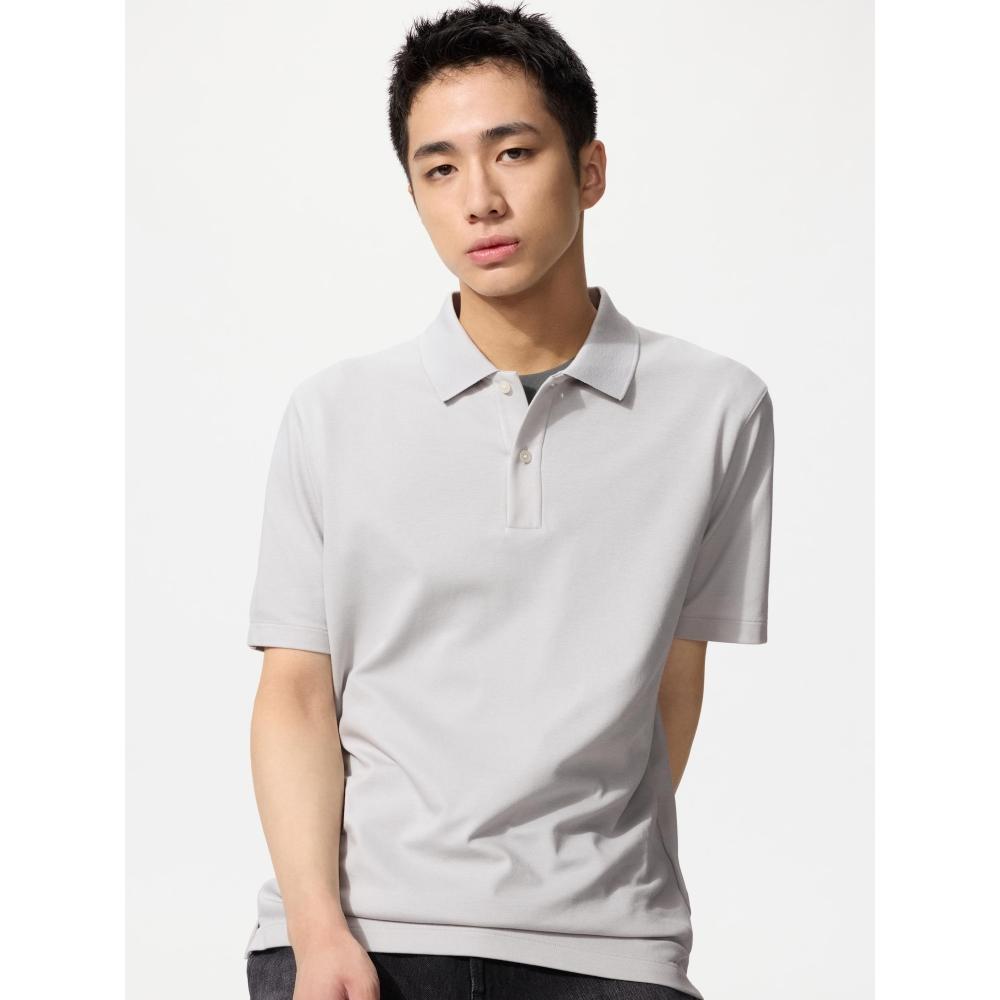 Uniqlo Japan Air Rhythm Cotton Kanoko Polo Shirt