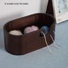 Oval Knitting Bowl Yarn Bowl Crocheting Bowl Knitting Bowl Holder Yarn Storage Crochet Bowl Knitting Accessories