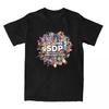 Sdp Band Music Singer 2024 Tour Maglietta Uomo Y2K Tedesca Cotone Magliette Estive Girocollo Harajuku T-Shirt Casual Taglie Forti Top
