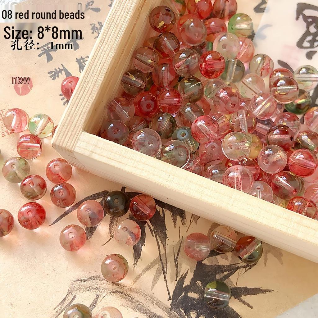 Chinese Bamboo Lampwork Spacer Beads for DIY Jewelry