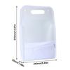 Vertical Accordion Zipper Bag 13 Pockets Waterproof Test Paper Storage Bag Large Capacity Classified Storage Document Pouch