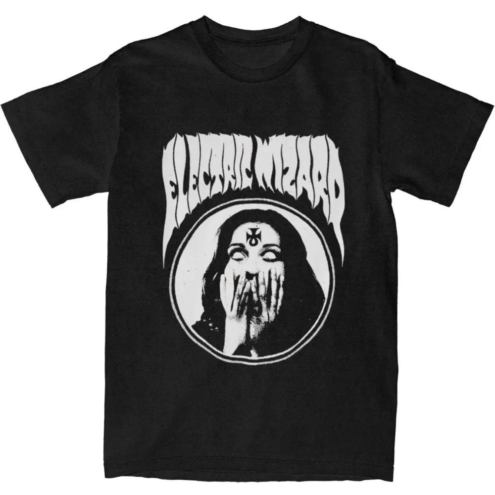 Electric Wizard Dopethrone Bekleidung T-Shirt Männer Frauen Stoner Metal Band Vintage Bedruckte T-Shirts