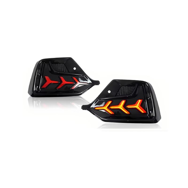TYPY Car Tail Light Rear Modified Fang Rear Lights Running Fog Hatch-back LED Taillamp for honda civic 2016 --2021