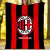 1pc Football Team (7) Theme Blanket - Digital Print, Polyester, Cozy for All Seasons, Perfect for Outdoor, Camping, and Travel
