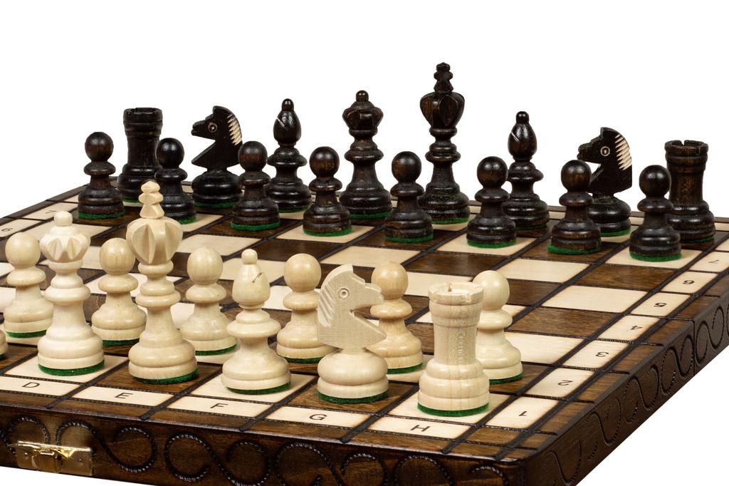 Polish Wooden Chess 35 Cm
